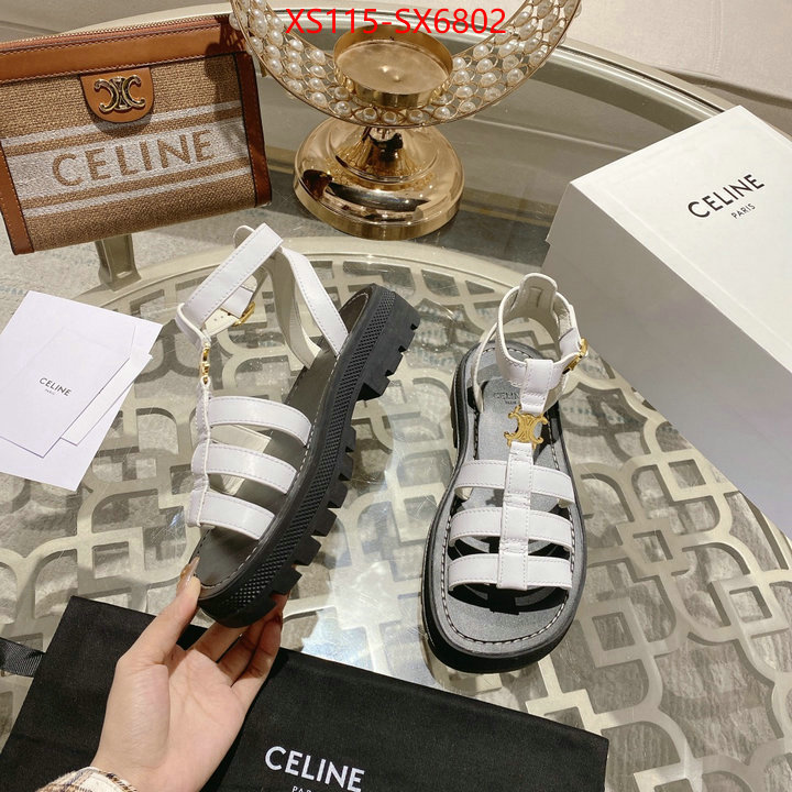 Women Shoes-CELINE fake aaaaa ID: SX6802 $: 115USD