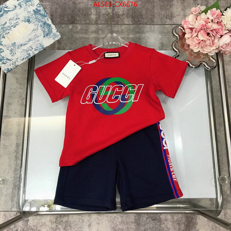 Kids clothing-Gucci how quality ID: CX6676 $: 85USD