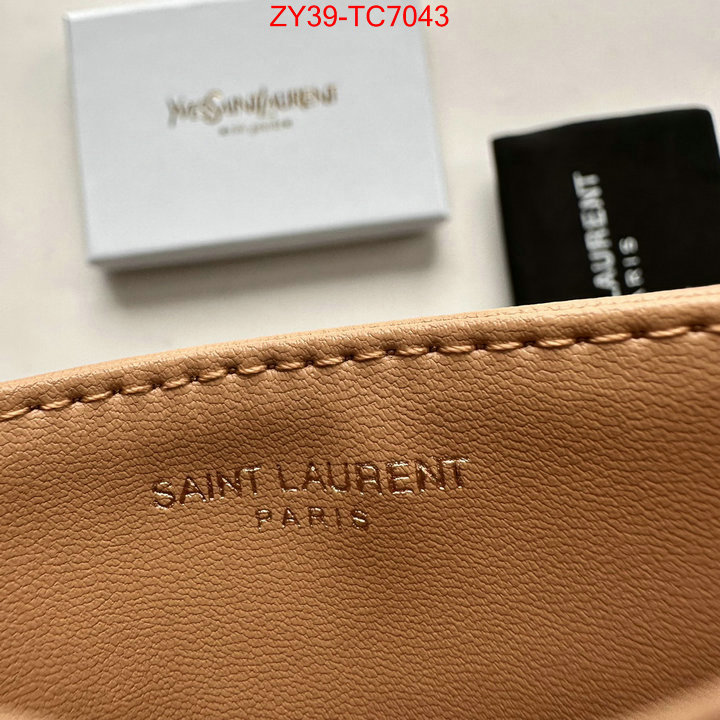 YSL Bags(4A)-Wallet- best replica 1:1 ID: TC7043 $: 39USD,