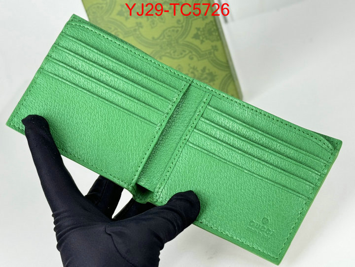 Gucci Bags(4A)-Wallet- best website for replica ID: TC5726 $: 29USD,