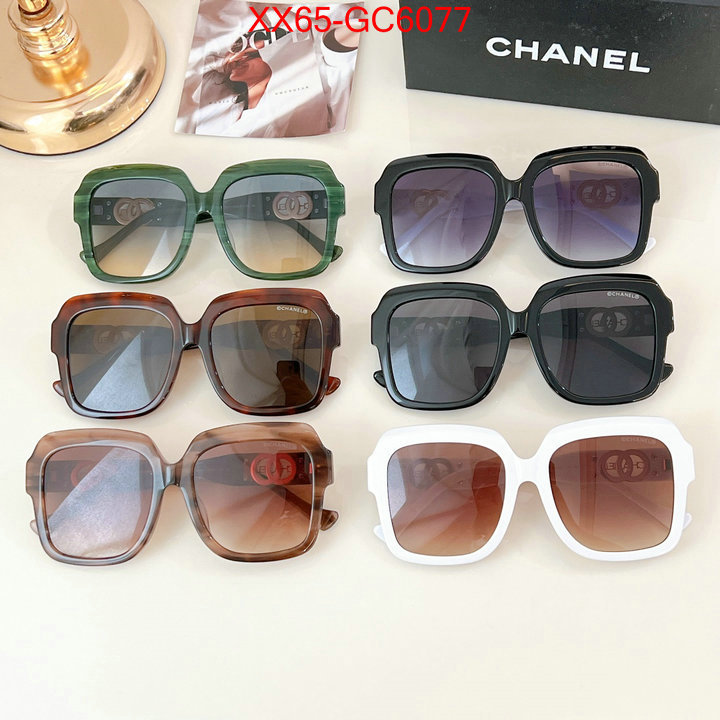 Glasses-Chanel buy aaaaa cheap ID: GC6077 $: 65USD