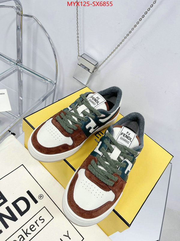 Men Shoes-Fendi best replica 1:1 ID: SX6855 $: 125USD