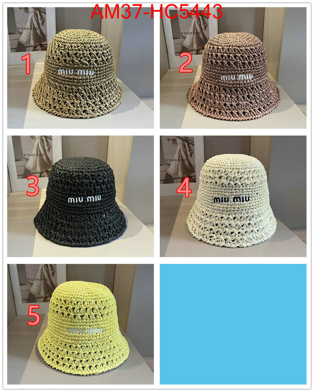 Cap(Hat)-Miu Miu how to buy replica shop ID: HC5443 $: 37USD