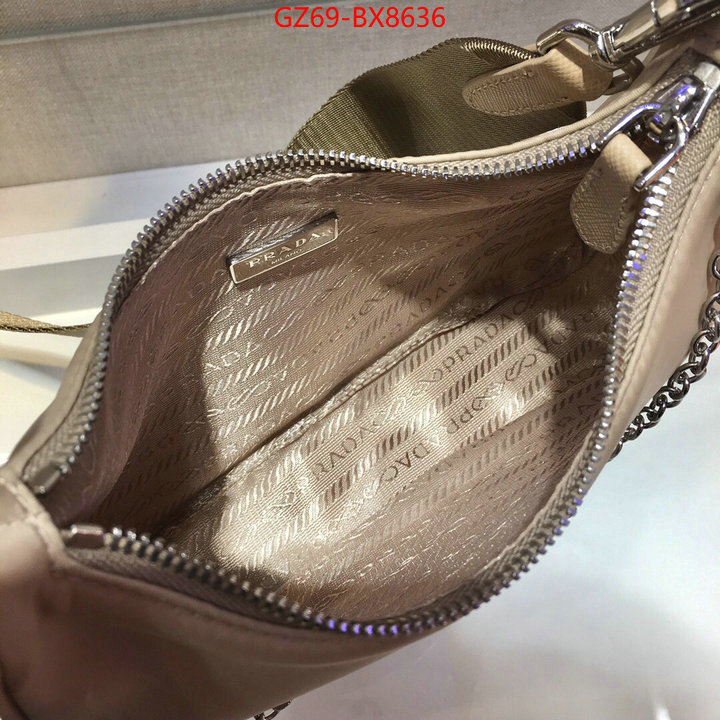 Prada Bags(4A)-Re-Edition 2005 china sale ID: BX8636 $: 69USD,