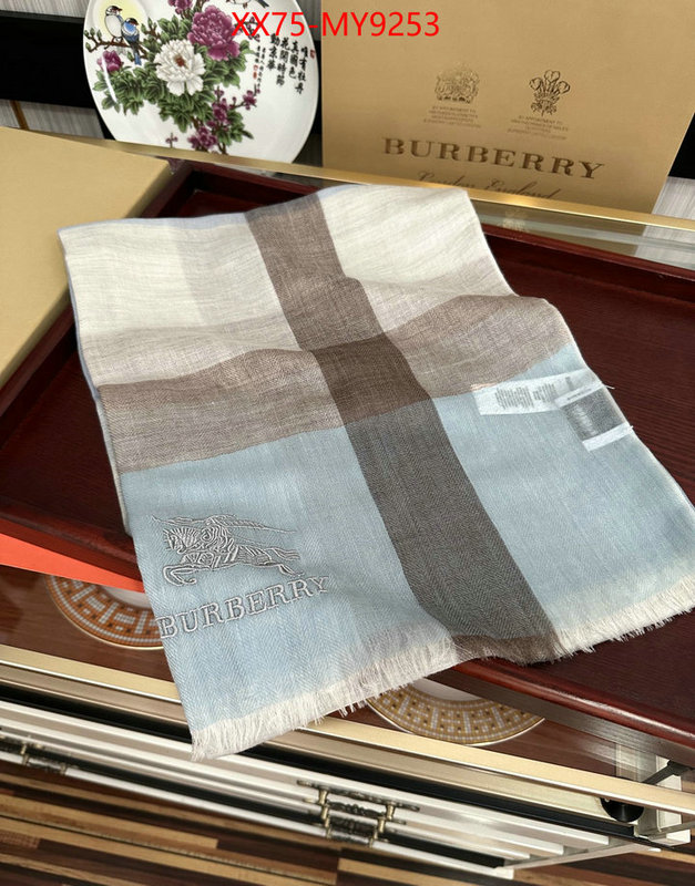 Scarf-Burberry china sale ID: MY9253 $: 75USD