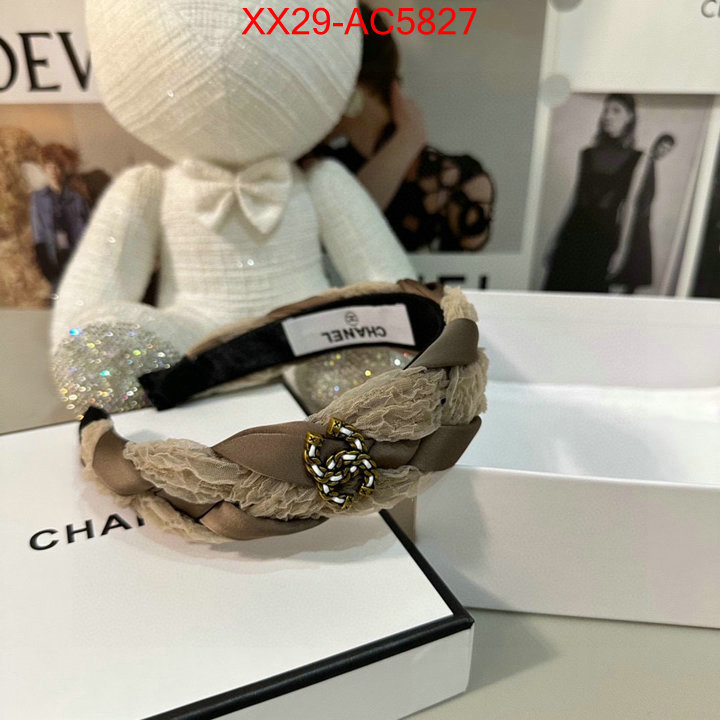 Hair band-Chanel top quality fake ID: AC5827 $: 29USD