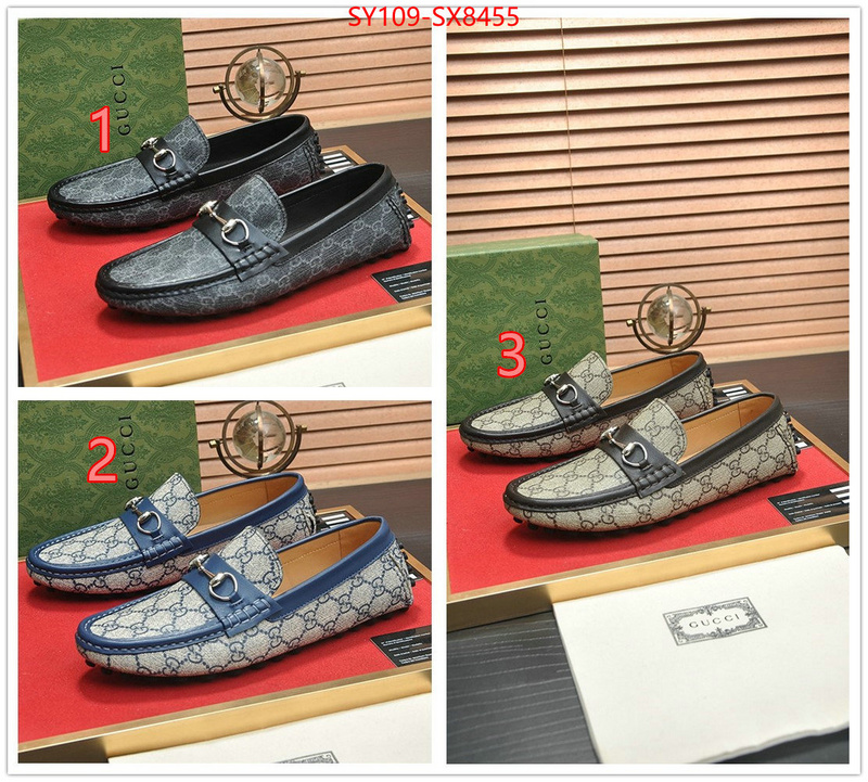 Men Shoes-Gucci fake designer ID: SX8455 $: 109USD