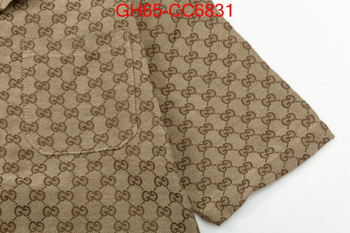 Clothing-Gucci best quality replica ID: CC6831 $: 65USD