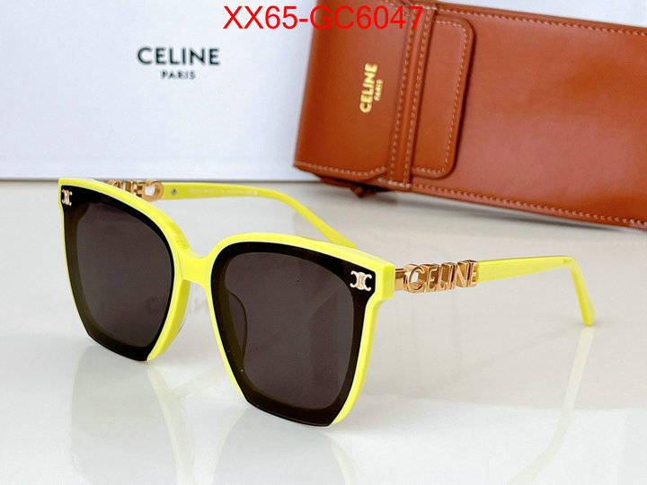 Glasses-CELINE designer fake ID: GC6047 $: 65USD