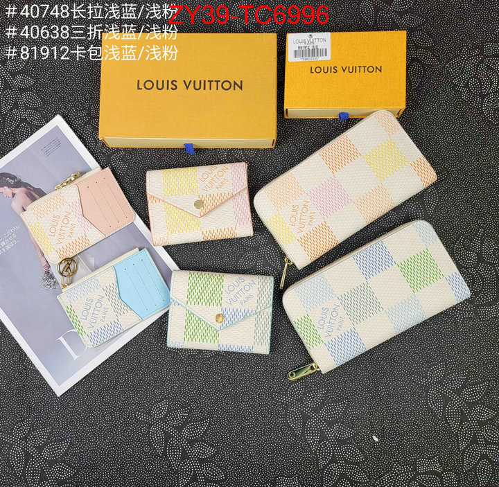 LV Bags(4A)-Wallet where can you buy replica ID: TC6996 $: 39USD,