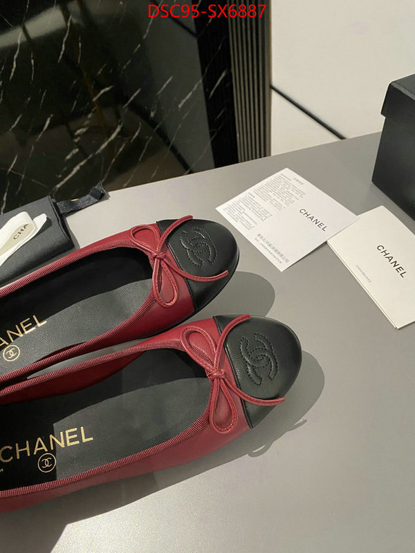 Women Shoes-Chanel how to find designer replica ID: SX6887 $: 95USD