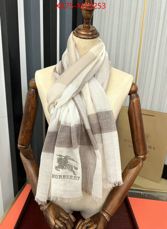 Scarf-Burberry china sale ID: MY9253 $: 75USD