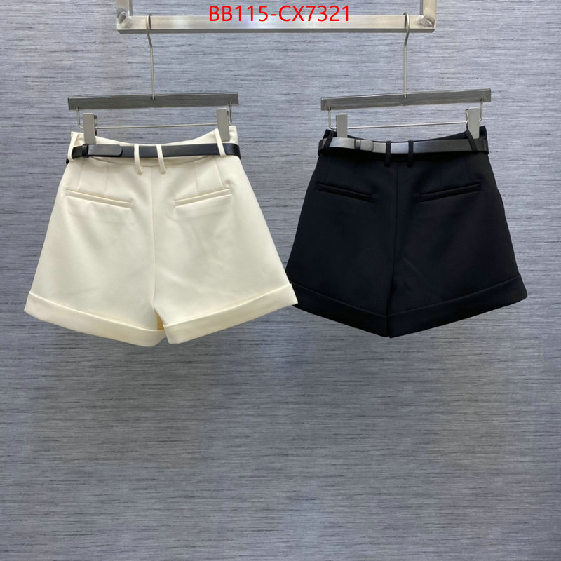 Clothing-Dior hot sale ID: CX7321 $: 115USD