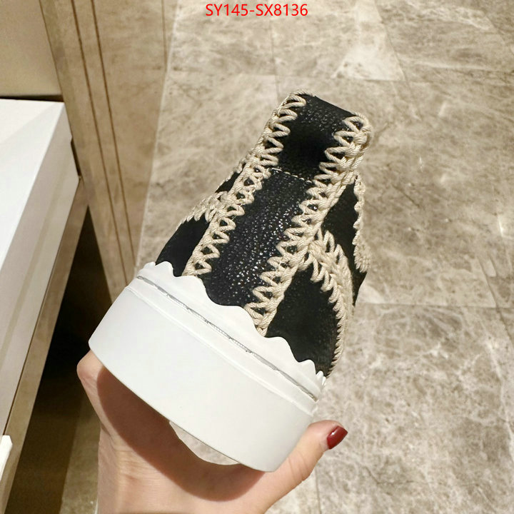 Women Shoes-Chloe best replica 1:1 ID: SX8136 $: 145USD