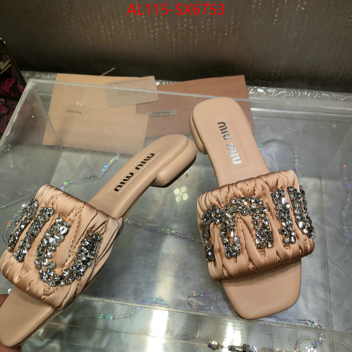 Women Shoes-Miu Miu buy first copy replica ID: SX6753 $: 115USD