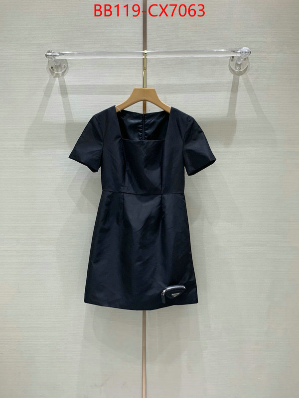 Clothing-Prada wholesale replica shop ID: CX7063 $: 119USD