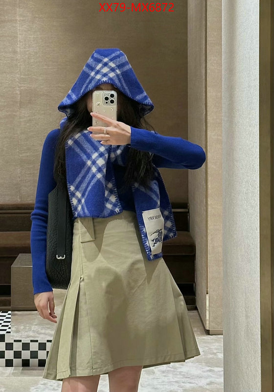 Scarf-Burberry brand designer replica ID: MX6872 $: 79USD