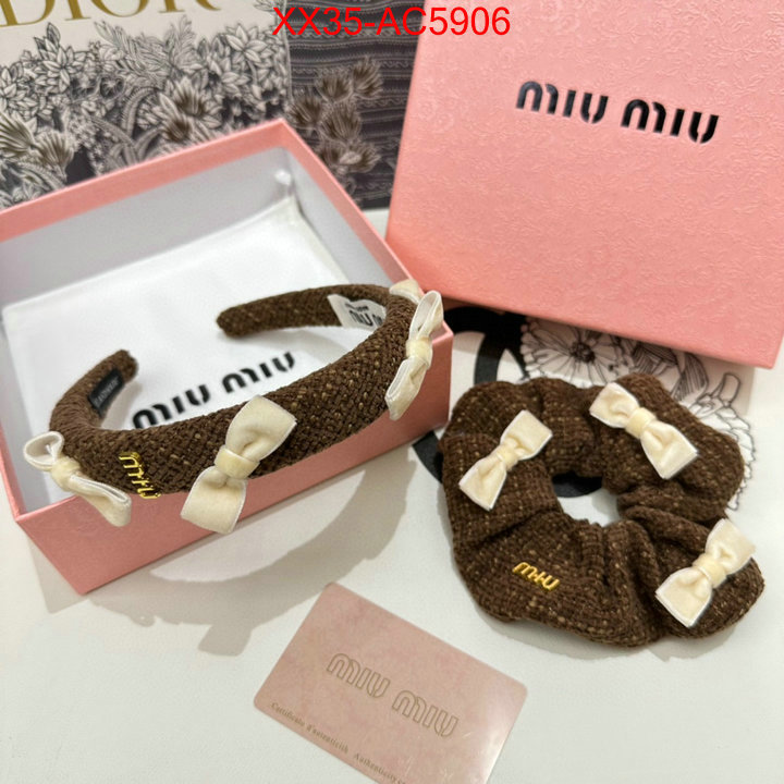 Hair band-MIU MIU online sale ID: AC5906 $: 29USD