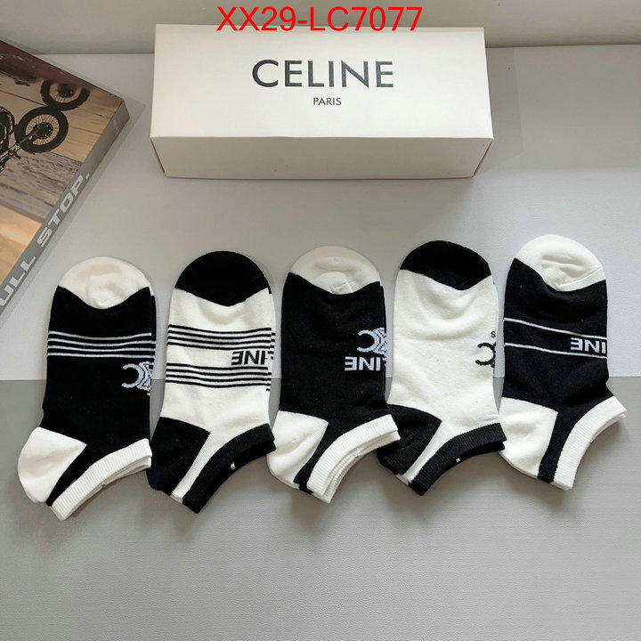 Sock-CELINE outlet 1:1 replica ID: LC7077 $: 29USD