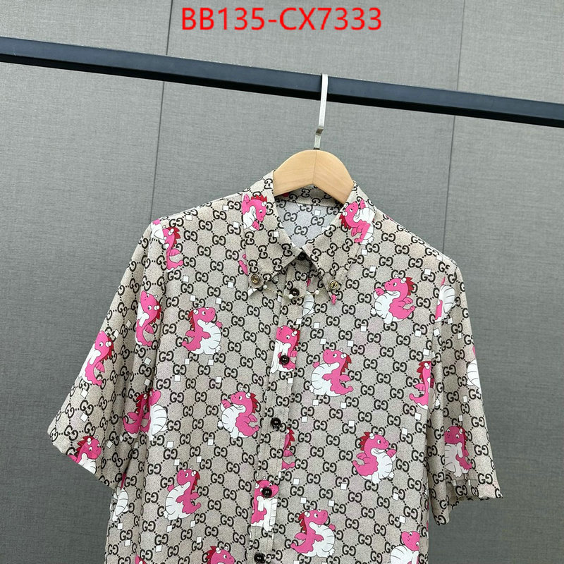 Clothing-Gucci unsurpassed quality ID: CX7333 $: 135USD