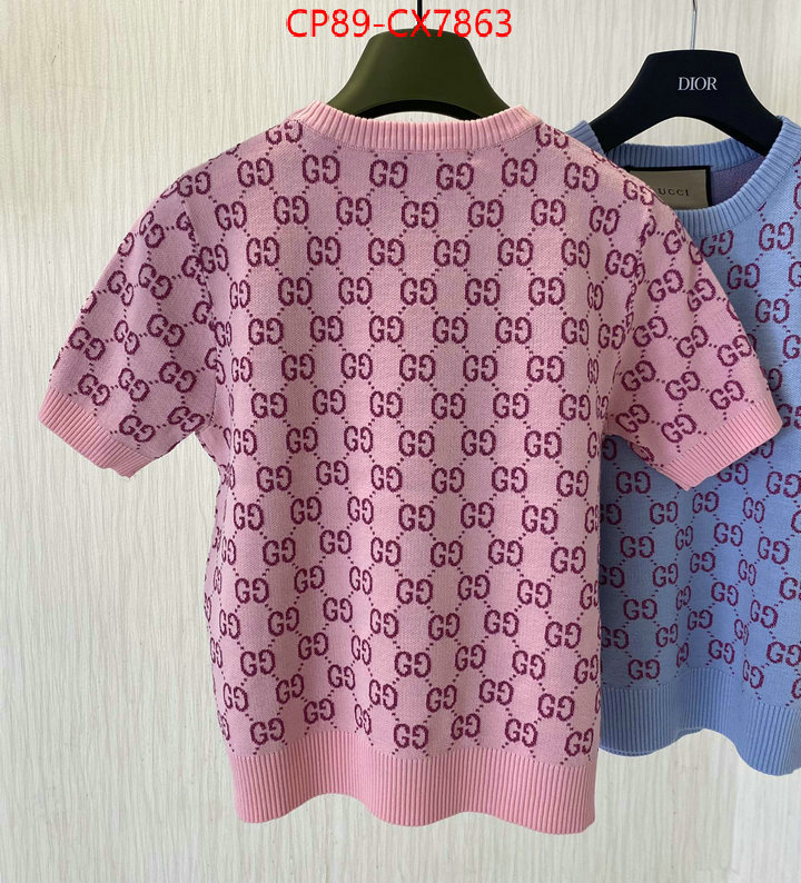 Clothing-Gucci the online shopping ID: CX7863 $: 89USD