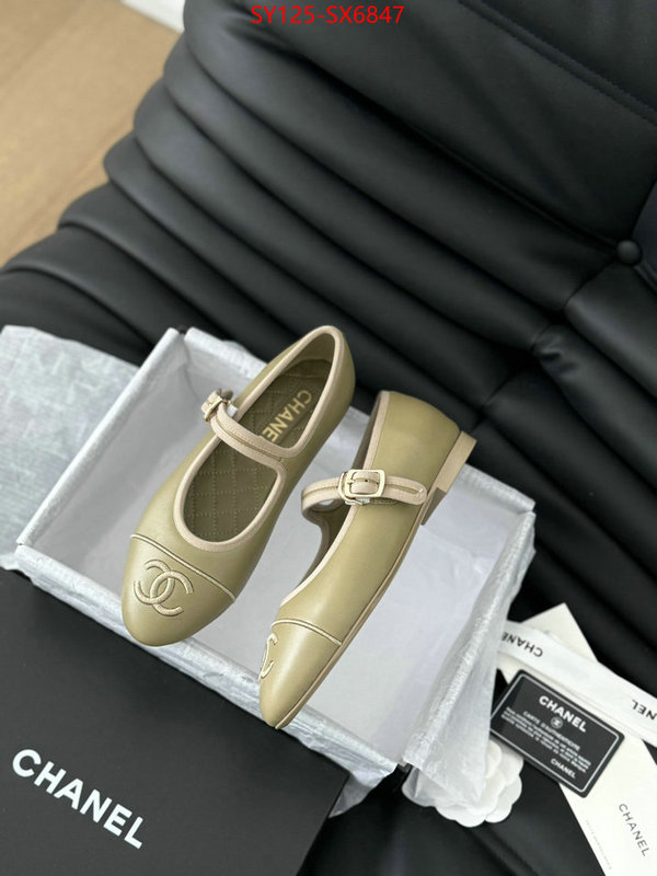 Women Shoes-Chanel buy the best high quality replica ID: SX6847 $: 125USD