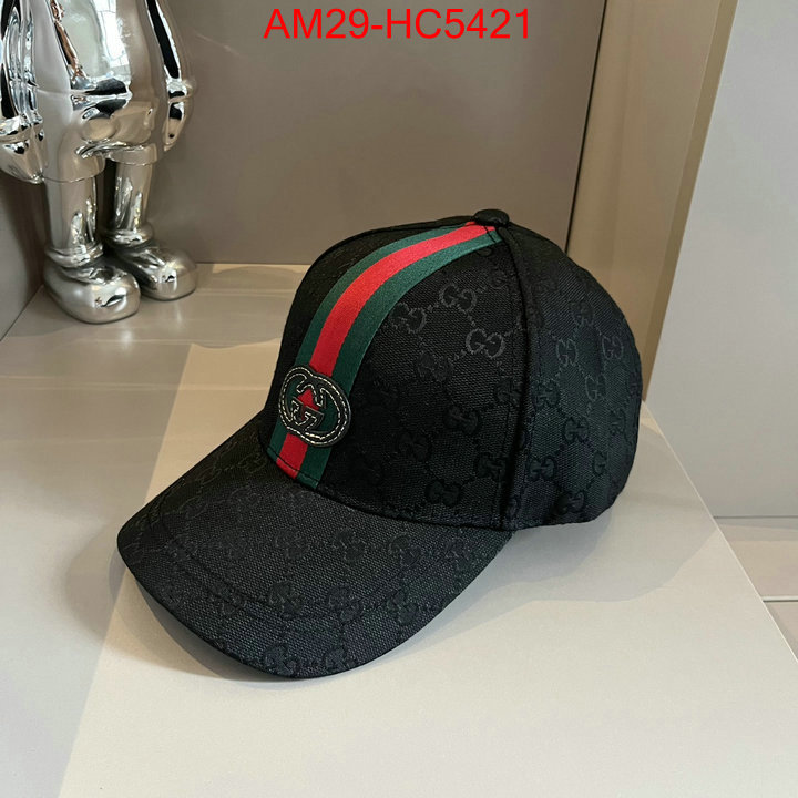 Cap(Hat)-Gucci fake high quality ID: HC5421 $: 29USD