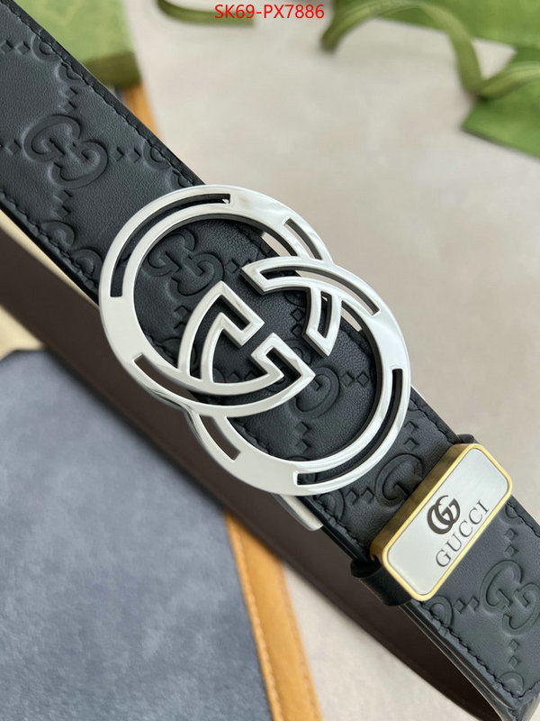 Belts-Gucci exclusive cheap ID: PX7886 $: 69USD