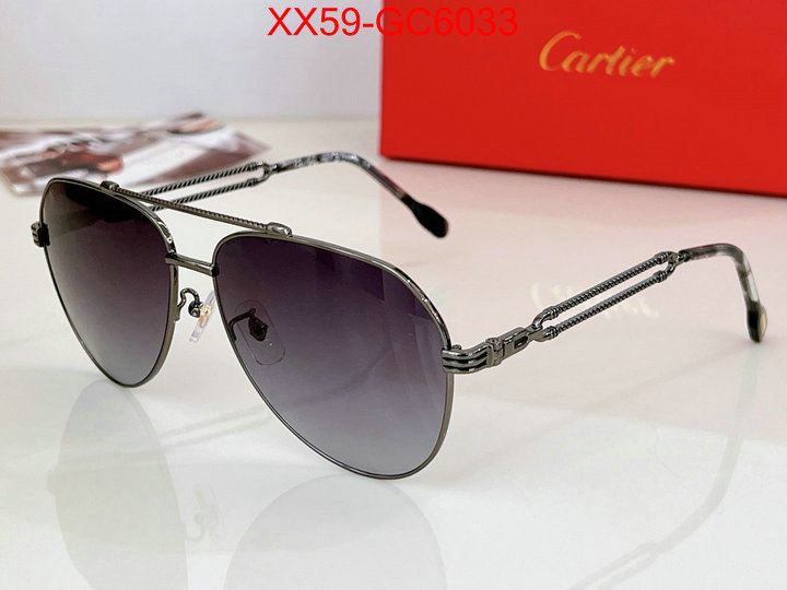 Glasses-Cartier how to buy replica shop ID: GC6033 $: 59USD