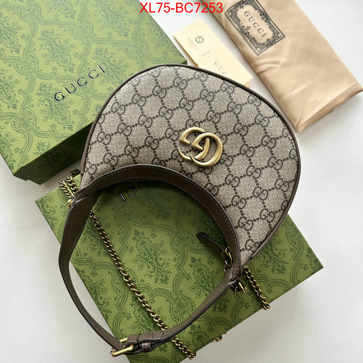 Gucci Bags(4A)-Crossbody- buy best quality replica ID: BC7253 $: 75USD,