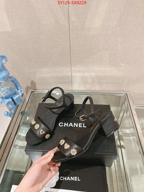 Women Shoes-Chanel shop cheap high quality 1:1 replica ID: SX8229 $: 125USD