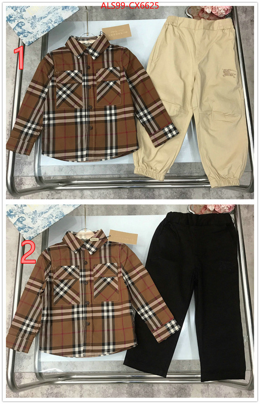 Kids clothing-Burberry designer replica ID: CX6625 $: 99USD