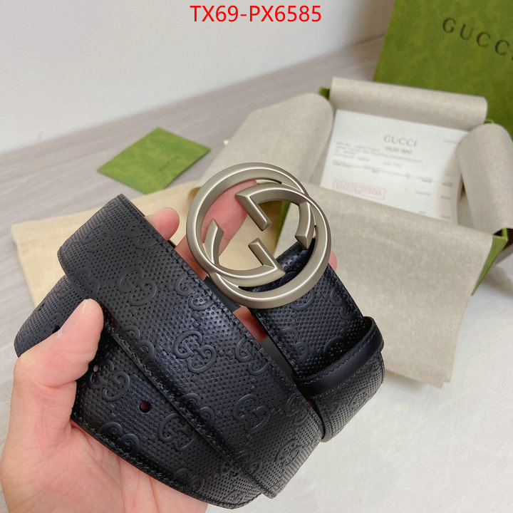 Belts-Gucci buy best high-quality ID: PX6585 $: 69USD