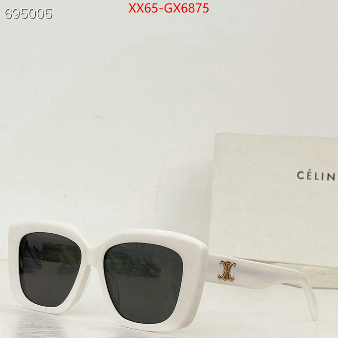 Glasses-CELINE is it ok to buy replica ID: GX6875 $: 65USD