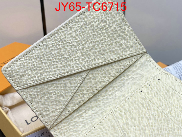 LV Bags(TOP)-Wallet only sell high-quality ID: TC6715 $: 65USD,