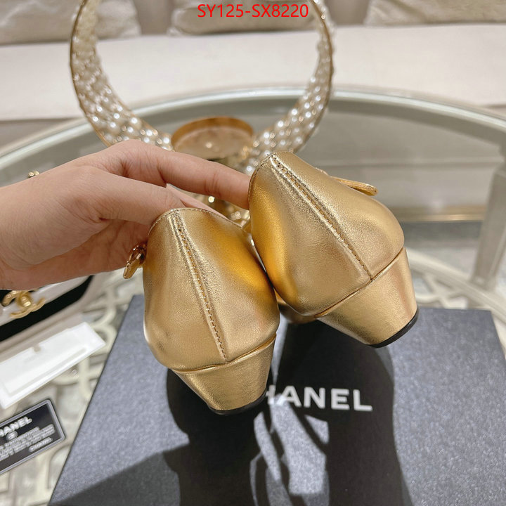 Women Shoes-Chanel cheap online best designer ID: SX8220 $: 125USD