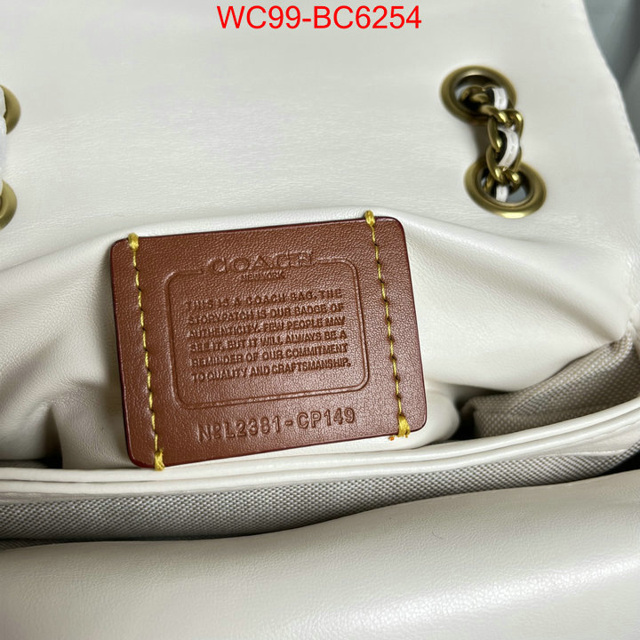 Coach Bags(4A)-Diagonal fake ID: BC6254 $: 99USD,