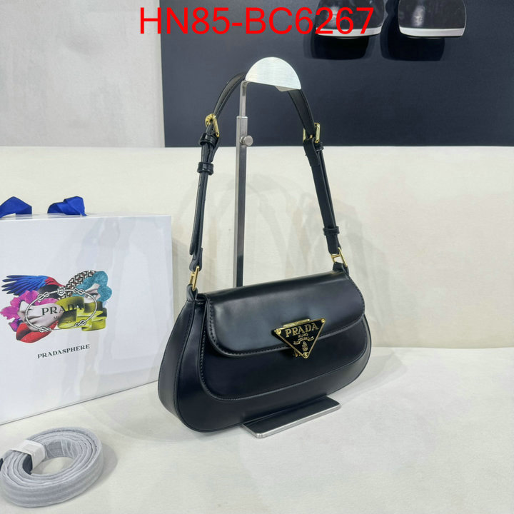 Prada Bags (4A)-Handbag- perfect quality designer replica ID: BC6267 $: 85USD,