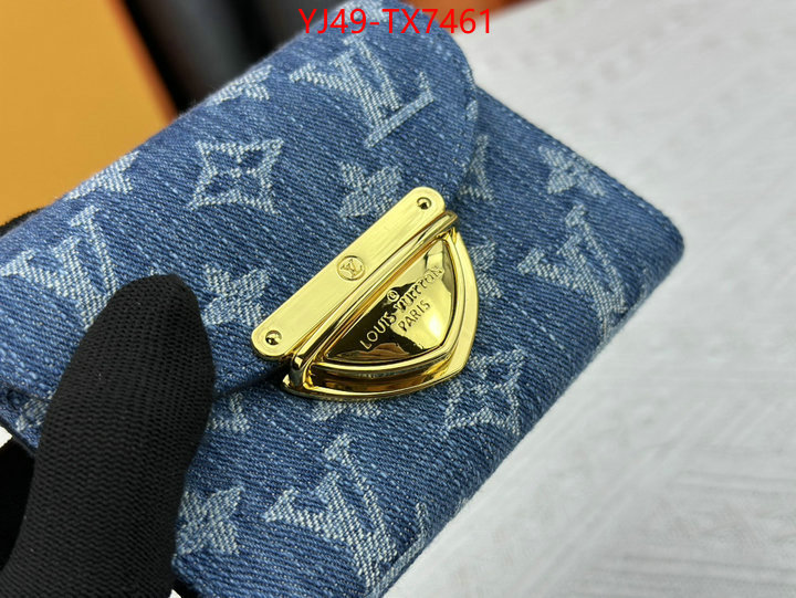 LV Bags(4A)-Wallet where could you find a great quality designer ID: TX7461 $: 49USD,