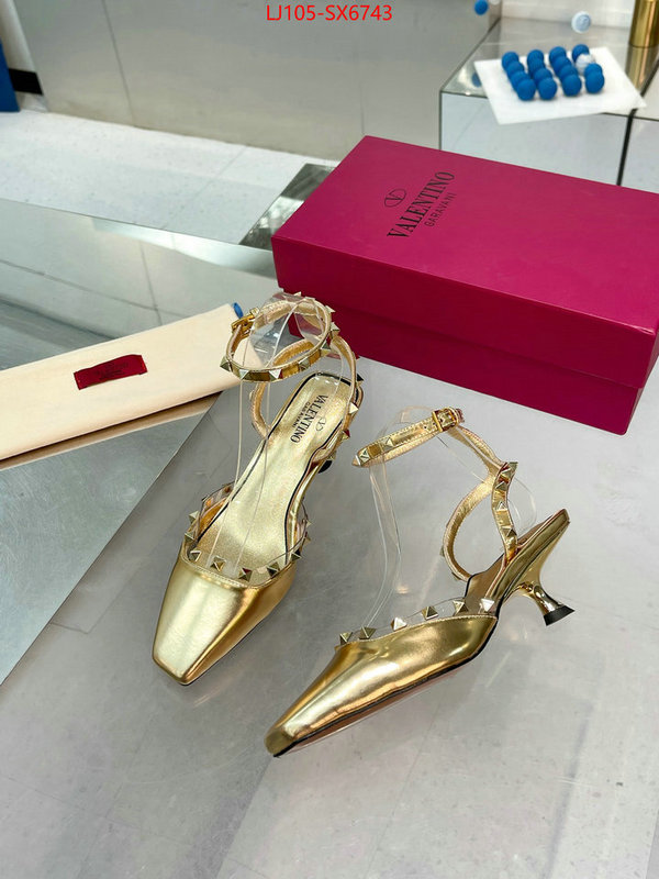 Women Shoes-Valentino 2024 replica ID: SX6743 $: 105USD