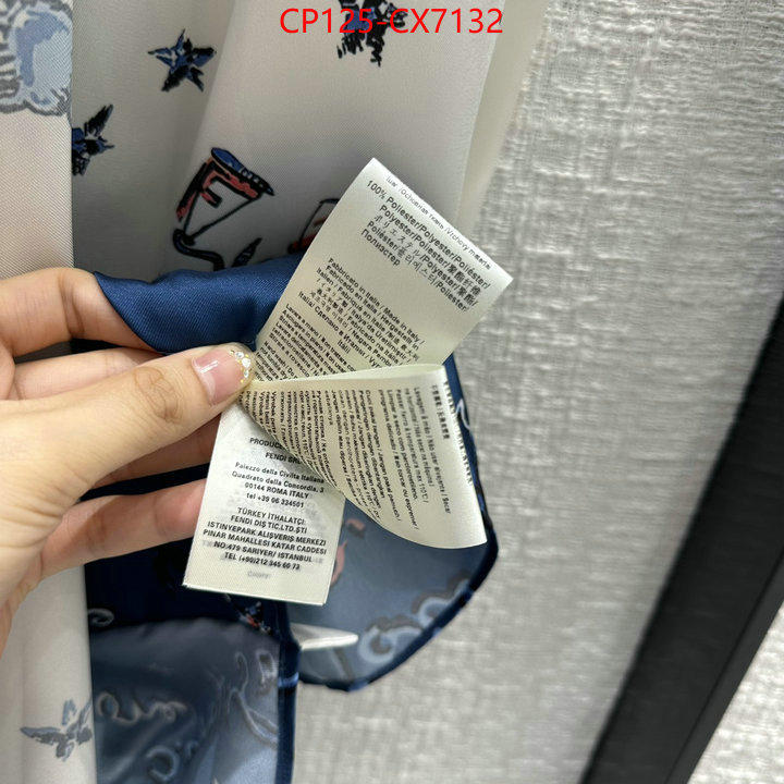 Clothing-Fendi 7 star replica ID: CX7132 $: 125USD