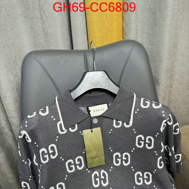 Clothing-Gucci cheap replica ID: CC6809 $: 69USD