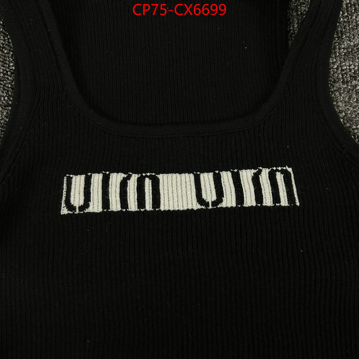 Clothing-MIU MIU buy best high-quality ID: CX6699 $: 75USD