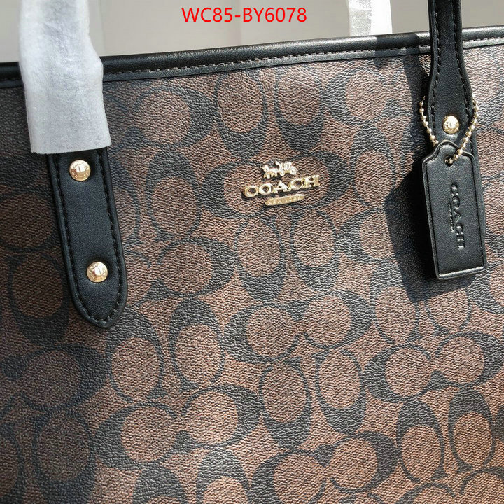 Coach Bags(4A)-Tote- buy best quality replica ID: BY6078 $: 85USD,