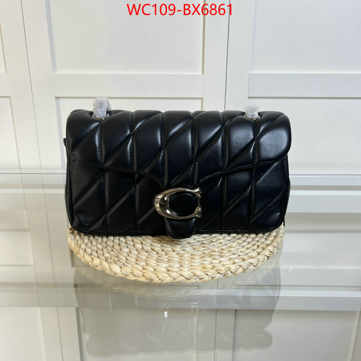 Coach Bags(4A)-Diagonal high quality happy copy ID: BX6861 $: 109USD,