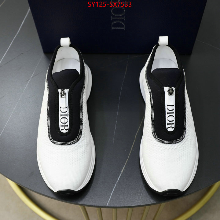 Men shoes-Dior online sales ID: SX7533 $: 125USD