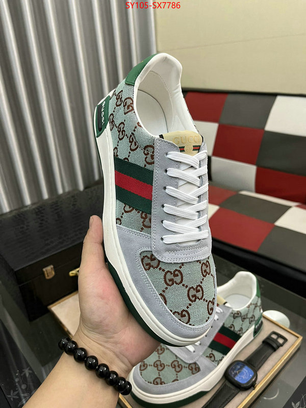 Men Shoes-Gucci knockoff highest quality ID: SX7786 $: 105USD