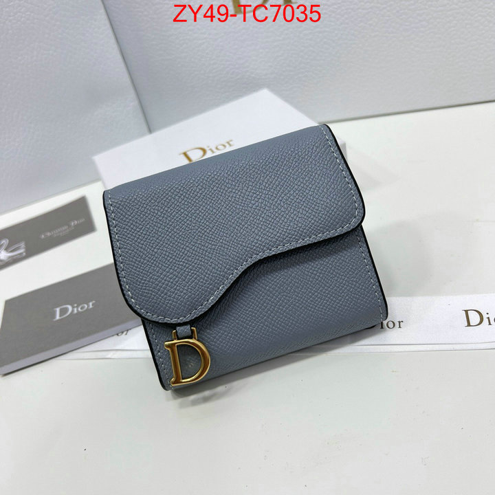 Dior Bags(4A)-Wallet- where to buy fakes ID: TC7035 $: 49USD,