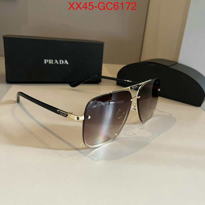 Glasses-Prada wholesale replica ID: GC6172 $: 45USD