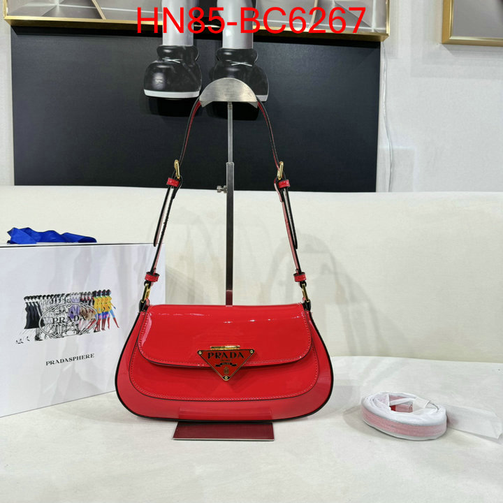 Prada Bags (4A)-Handbag- perfect quality designer replica ID: BC6267 $: 85USD,